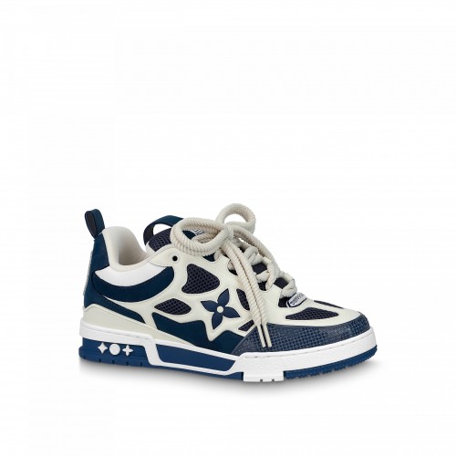 Louis Vuitton LV Skate Sneaker Navy Blue Marine 1ACF1U Louis Vuitton LV Skate Sneaker Navy Blue Marine 1ACF1U
