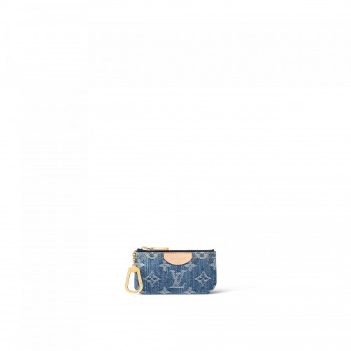 Louis Vuitton M82961 Key Pouch Denim Blue