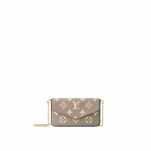 Louis Vuitton M82610 Félicie Pochette Tourterelle Gray