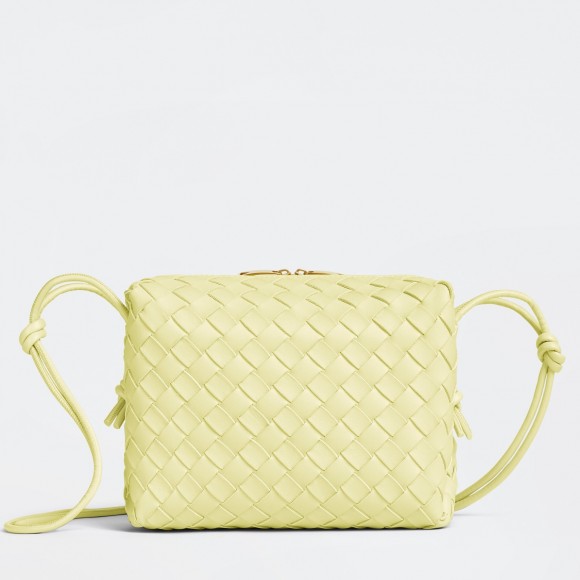 Bottega Veneta Loop Small Bag In Lantern Intrecciato Lambskin Bottega Veneta Loop Small Bag In Lantern Intrecciato Lambskin