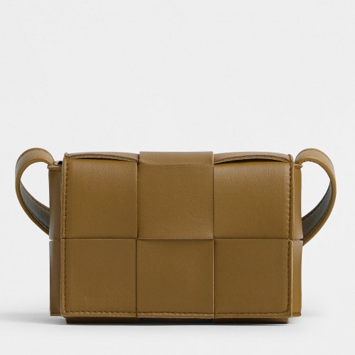 Bottega Veneta Candy Cassette Bag In Acorn Lambskin Bottega Veneta Candy Cassette Bag In Acorn Lambskin