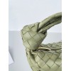 Bottega Veneta BV Jodie Mini Bag In Travertine Intrecciato Lambskin