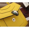 Bvlgari Serpenti Forever Small Bag in Yellow Calfskin