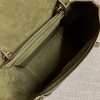 Celine Micro Belt Bag In Army Green Grained Calfskin
