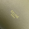 Celine Belt Nano Bag In Army Green Grained Calfskin