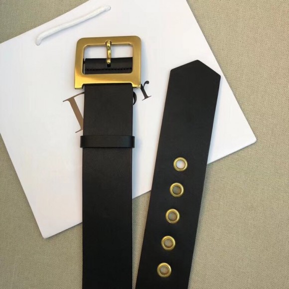 Dior Diorquake 55MM Belt In Black Calfskin Dior Diorquake 55MM Belt In Black Calfskin