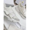 Dior D-Wander Sneakers In White Camouflage Technical Fabric