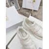Dior D-Wander Sneakers In White Camouflage Technical Fabric