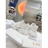 Dior D-Wander Sneakers In White Camouflage Technical Fabric