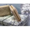 Dior Lady Dior Voyageur Small Coin Purse in Sand Lambskin