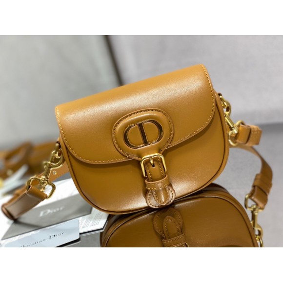 Dior Bobby Small Bag In Brown Box Calfskin Dior Bobby Small Bag In Brown Box Calfskin
