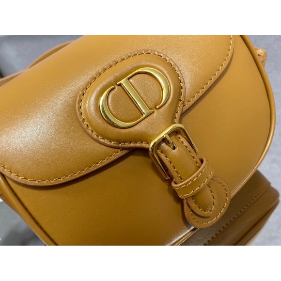 Dior Bobby Small Bag In Brown Box Calfskin Dior Bobby Small Bag In Brown Box Calfskin