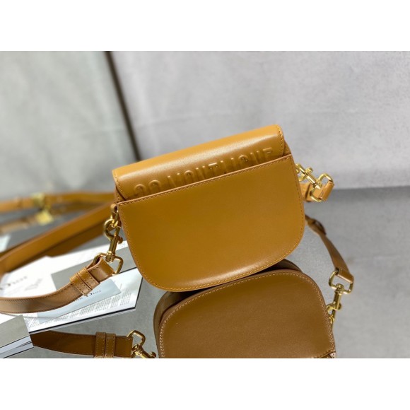 Dior Bobby Small Bag In Brown Box Calfskin Dior Bobby Small Bag In Brown Box Calfskin