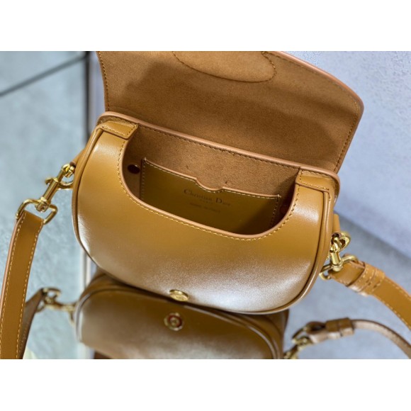 Dior Bobby Small Bag In Brown Box Calfskin Dior Bobby Small Bag In Brown Box Calfskin