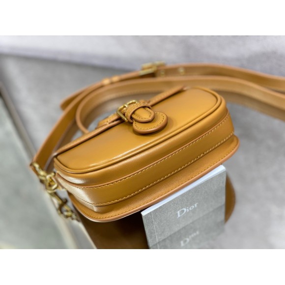 Dior Bobby Small Bag In Brown Box Calfskin Dior Bobby Small Bag In Brown Box Calfskin