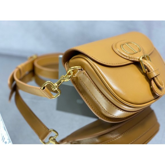 Dior Bobby Small Bag In Brown Box Calfskin Dior Bobby Small Bag In Brown Box Calfskin