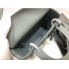 Dior Small Lady Dior My ABCDior Bag In Grey Ultramatte Calfskin