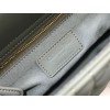 Dior Small Lady Dior My ABCDior Bag In Grey Ultramatte Calfskin