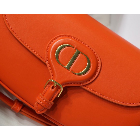 Dior Bobby East-West Bag In Orange Box Calfskin Dior Bobby East-West Bag In Orange Box Calfskin