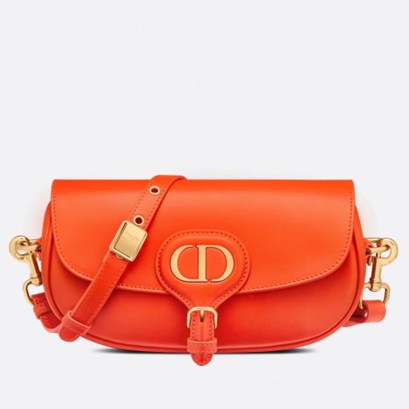 Dior Bobby East-West Bag In Orange Box Calfskin Dior Bobby East-West Bag In Orange Box Calfskin