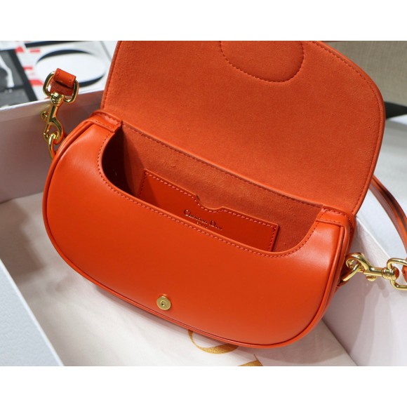 Dior Bobby East-West Bag In Orange Box Calfskin Dior Bobby East-West Bag In Orange Box Calfskin