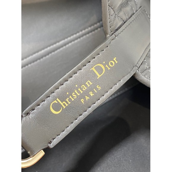 Dior Toujours Small Bag in Black Macrocannage Calfskin Dior Toujours Small Bag in Black Macrocannage Calfskin