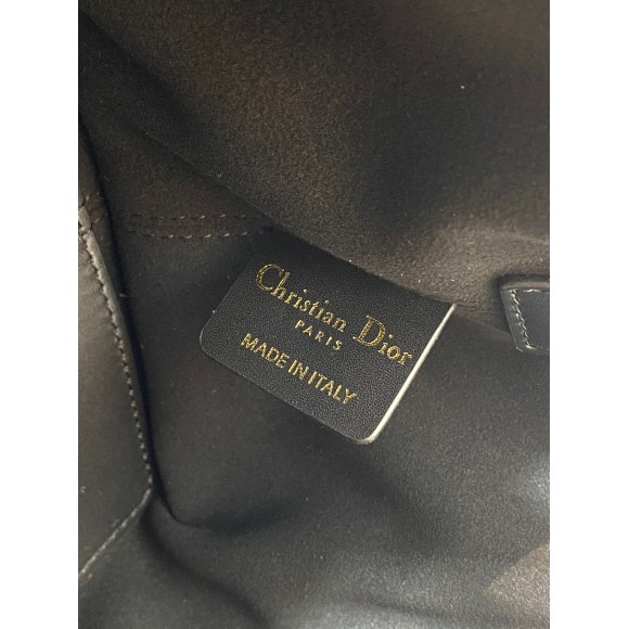 Dior Toujours Small Bag in Black Macrocannage Calfskin Dior Toujours Small Bag in Black Macrocannage Calfskin