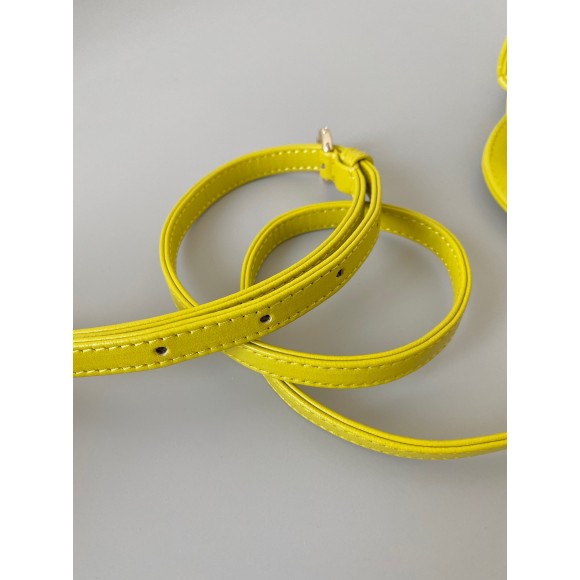 Dior Lady Dior Micro Bag In Yellow Cannage Lambskin Dior Lady Dior Micro Bag In Yellow Cannage Lambskin
