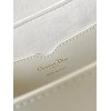 Dior Bobby East-West Bag In White Box Calfskin