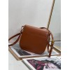 Dior Bobby Frame Bag In Brown Box Calfskin