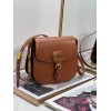 Dior Bobby Frame Bag In Brown Box Calfskin