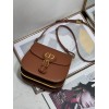 Dior Bobby Frame Bag In Brown Box Calfskin