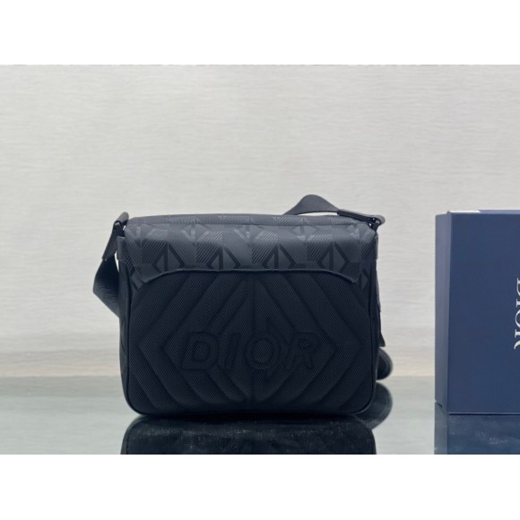 Dior Explorer Messenger Bag In Black CD Diamond Mirage Ski Capsule Nylon Dior Explorer Messenger Bag In Black CD Diamond Mirage Ski Capsule Nylon