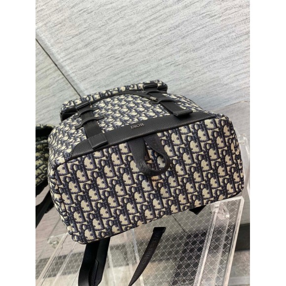 Dior Explorer Backpack In Black Dior Oblique Jacquard Dior Explorer Backpack In Black Dior Oblique Jacquard