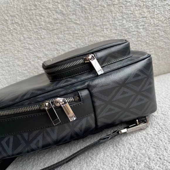 Dior Mini Rider Sling Bag In Black CD Diamond Canvas Dior Mini Rider Sling Bag In Black CD Diamond Canvas