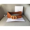Dior 30 Montaigne 40MM Belt In Camel Calfskin