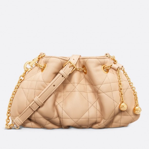 Dior Ammi Small Bag in Sand Pink Macrocannage Lambskin Dior Ammi Small Bag in Sand Pink Macrocannage Lambskin