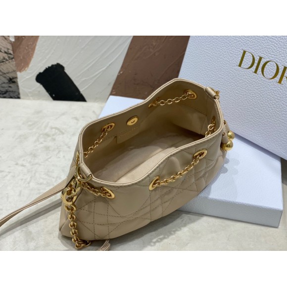Dior Ammi Small Bag in Sand Pink Macrocannage Lambskin Dior Ammi Small Bag in Sand Pink Macrocannage Lambskin