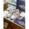 Dior x Nike Air Jordan 1 Low-top Sneakers