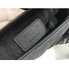 Dior Lady Dior Large Bag In Black Ultramatte Cannage Calfskin