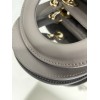Dior Small Lady Dior My ABCDior Bag in Steel Grey Lambskin