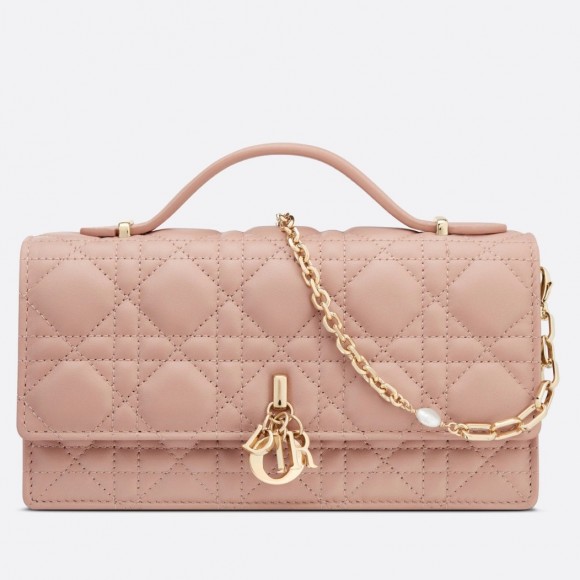 Dior Miss Dior Mini Bag In Poudre Cannage Lambskin Dior Miss Dior Mini Bag In Poudre Cannage Lambskin