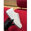 Dior Walk'n'Dior Platform Sneakers In White Embroidered Cotton