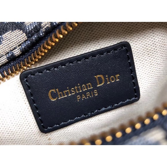 Dior Belt Pouch In Blue Oblique Canvas Dior Belt Pouch In Blue Oblique Canvas
