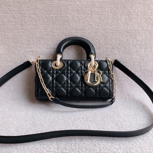 Dior Lady D-Joy Medium Bag In Black Cannage Lambskin Dior Lady D-Joy Medium Bag In Black Cannage Lambskin