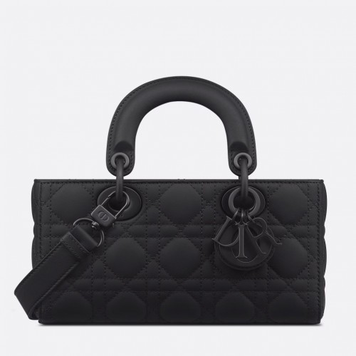 Dior Lady D-Joy Small Bag in Black Ultramatte Calfskin Dior Lady D-Joy Small Bag in Black Ultramatte Calfskin