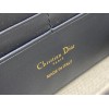 Dior Bobby East-West Chain Pouch in Blue Oblique Jacquard