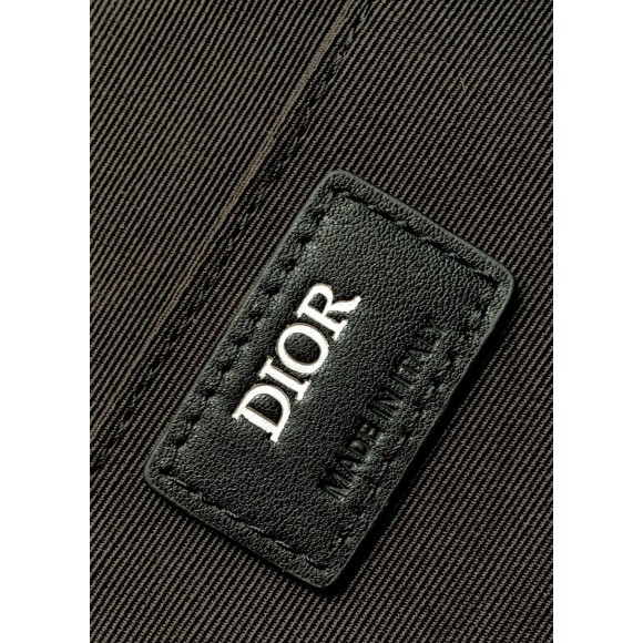 Dior Lingot Briefcase in Black CD Diamond Canvas Dior Lingot Briefcase in Black CD Diamond Canvas