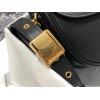 Dior Bobby Medium Bag In Black Box Calfskin