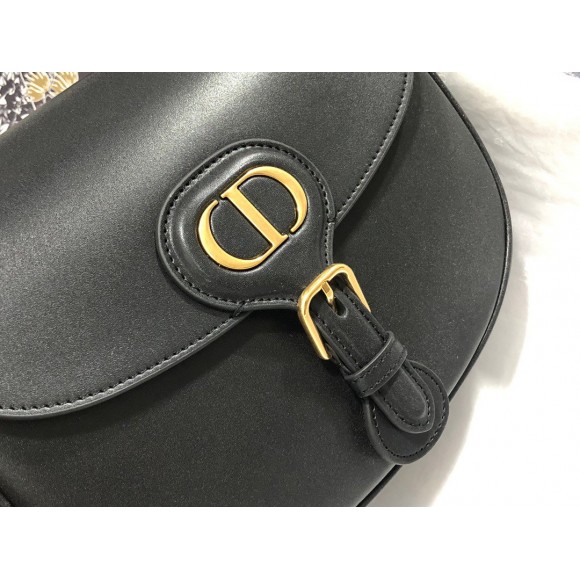 Dior Bobby Medium Bag In Black Box Calfskin Dior Bobby Medium Bag In Black Box Calfskin